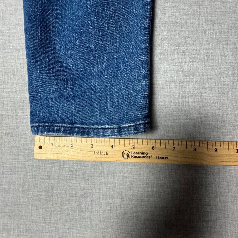Hudson Womens Jeans Size 30 Stretch Straight Leg Cropped Medium Wash Denim - Picture 9 of 13